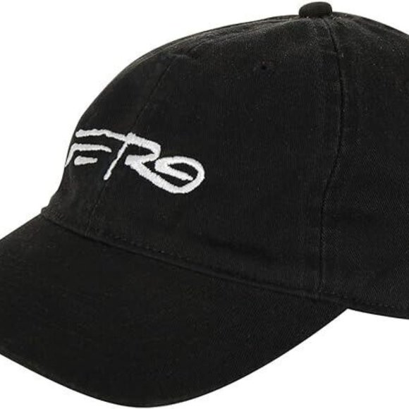 ASAP Rocky Mens FERG ASAP Worldwide Adjustable Black Baseball Cap Hat New - Picture 3 of 9